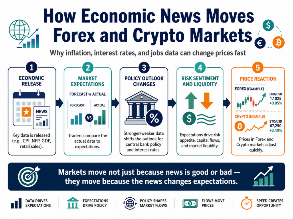 Forex and Cryptocurrency Prices